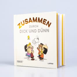 Peanuts Geschenkbuch: Zusammen durch dick und dünn