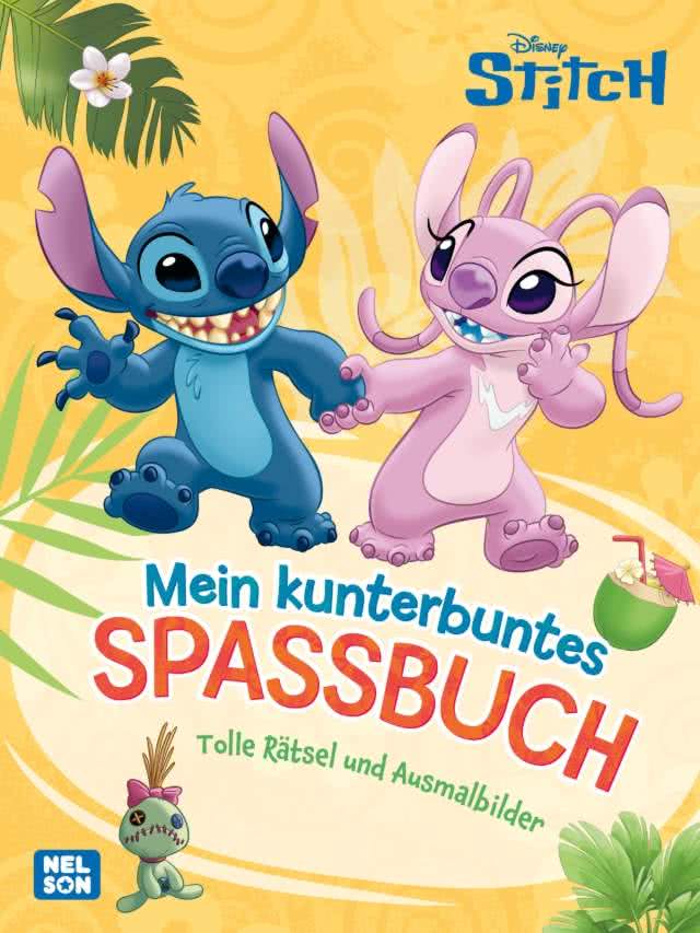 Disney Kreative Beschäftigung: Disney Stitch: Mein kunterbuntes Spaßbuch