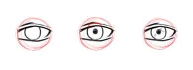 Manga zeichen lernen Auge 10
