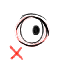 Manga zeichen lernen Auge 7