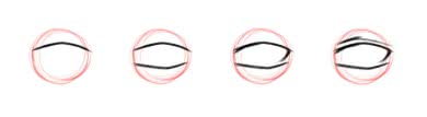 Manga zeichen lernen Auge 9