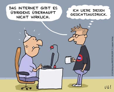 Beispiel für einen Cartoon