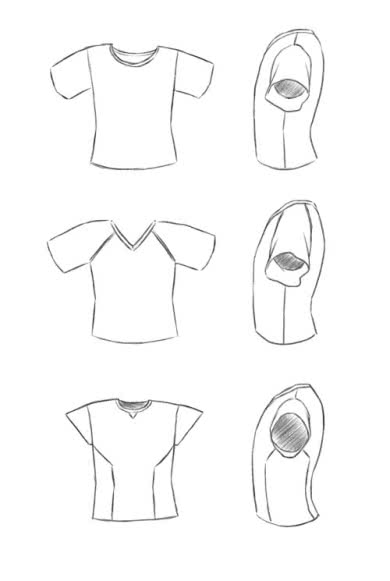Manga zeichen lernen Kleidung 2