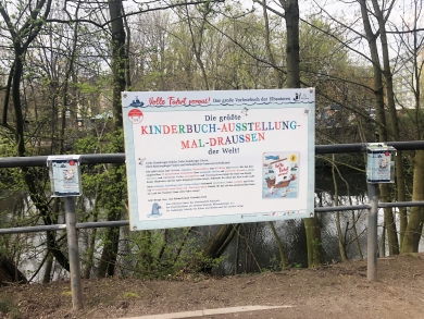 Open-Air-Ausstellung Elbautoren "Volle Fahrt voraus!"