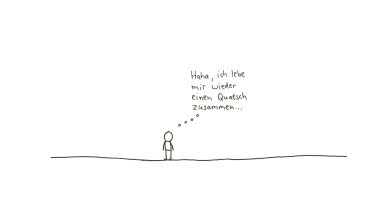 Cartoon von @kriegundfreitag aus Schweres Geknitter
