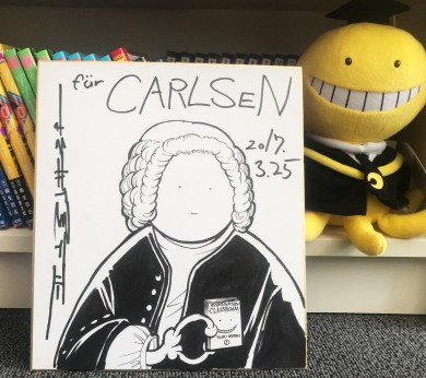 Autogramm Assassination Classroom