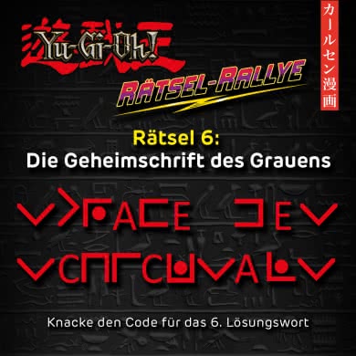 Yu-Gi-Oh! Rätsel Rallye 6