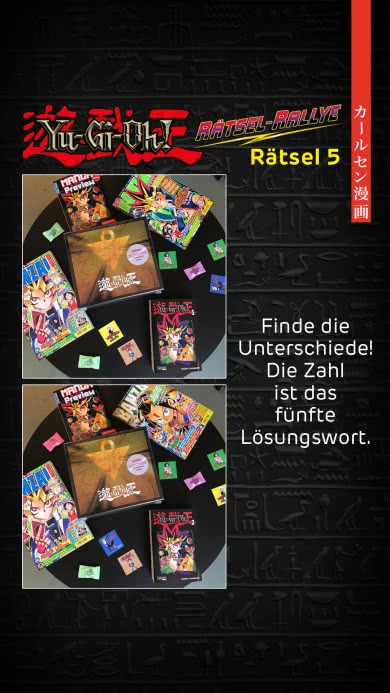 Yu-Gi-Oh! Rätsel Rallye 5