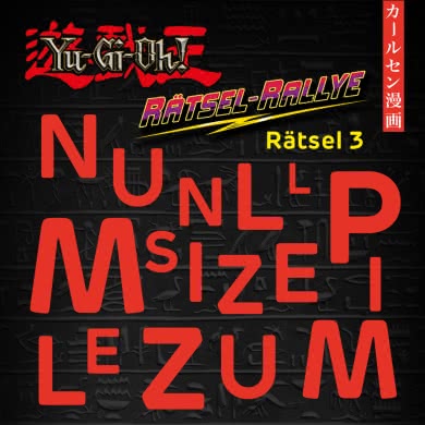 Yu-Gi-Oh! Rätsel Rallye