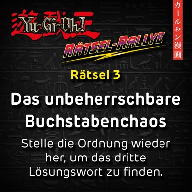 Yu-Gi-Oh! Rätsel 3