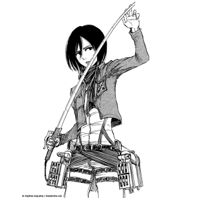 Attack on Titan Mikasa