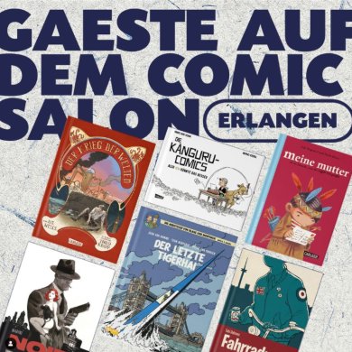 Gäste in Erlangen von Carlsen Comics