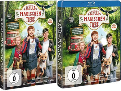 die DVD zur Schule der magischen tiere