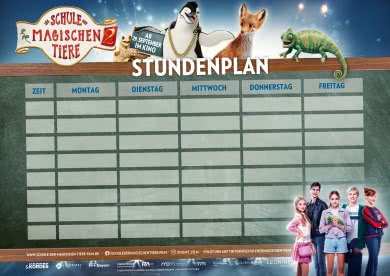 Stundenplan die schule der maigschen tiere