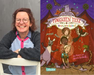 „Die Schule der magischen Tiere – Band 13: Bravo, bravissimo!“ – Margit Auer liest im Rahmen von OPEN BOOKS aus dem neuesten Band ihrer Erfolgsserie
