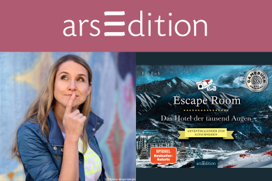 „Escape Room – Das Hotel der tausend Augen“ – Bestseller-Autorin Eva Eich lädt ein zu einem interaktiven Escape-Room-Abenteuer. 