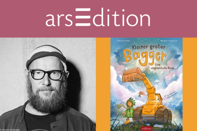 „Kleiner großer Bagger – Eine unglaubliche Reise“ – Erfolgsmusiker Sebastian Horn singt und spricht über sein erstes Bilderbuch