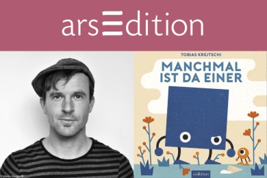 „Manchmal ist da einer“ – Tobias Krejtschi spricht über sein hochaktuelles Bilderbuch zum Thema “Frieden finden”