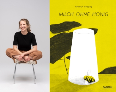 „Milch ohne Honig” – Hanna Harms im Gespräch zu ihrem Sachcomic zum Thema Bienensterben