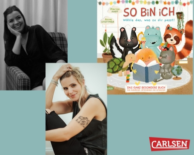 „So bin ich“ – Die bekannte Family-Bloggerin Marisa Hart und Illustratorin Anne Stettner präsentieren im Rahmen eines Fan-Events ihr erfolgreiches Mitmach-Buch.