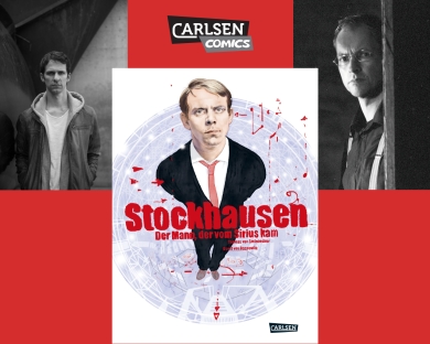 „Stockhausen. Der Mann, der vom Sirius kam“ – Thomas von Steinaecker und David von Bassewitz im Gespräch über ihre Graphic Novel