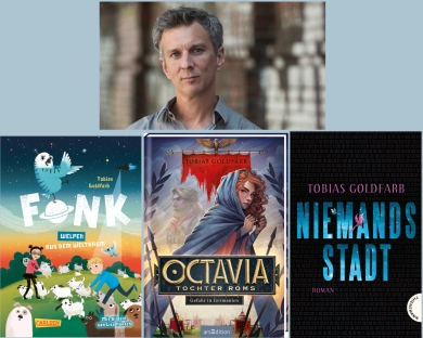 Kinder- und Jugendbuchautor Tobias Goldfarb im Gespräch zu seinen aktuellen Büchern, Moderation: Florian Werner