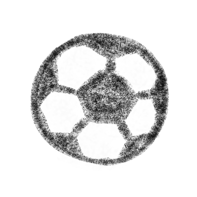 Fußball-Grafik für Kinderbücher