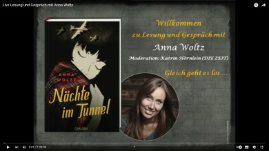 Anna Woltz Lesung Trailerbild