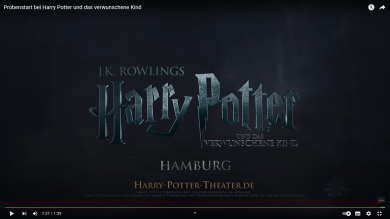 Probenstart Harry Potter und das verwunschene Kind