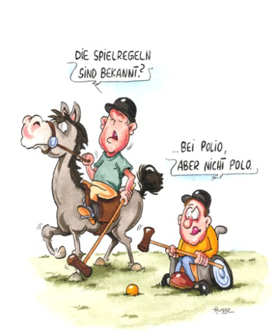 Phil Hubbe Polio und Polo