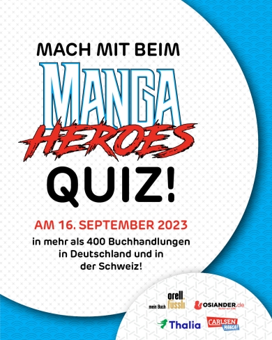Manga Heroes Quiz Aktion