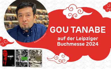 Gou Tanabe auf der Leipziger Buchmesse 2024