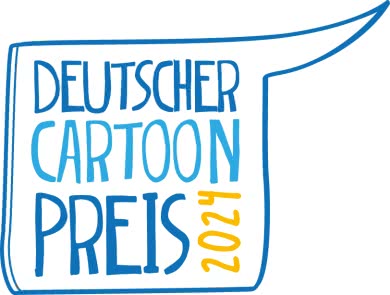 Deutscher Cartoonpreis 2024 Logo