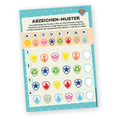 PAW Patrol Abzeichen