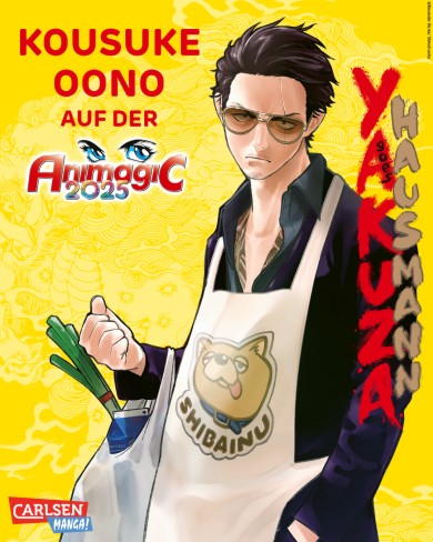 Mangaka Kousuke Oono auf der AnimagiC 2025
