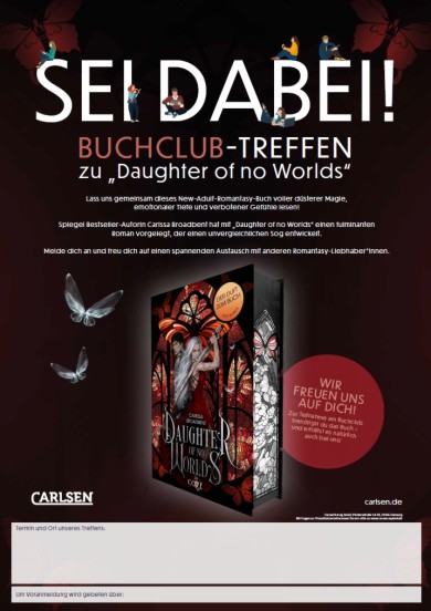 Poster zur "Daughter of no Worlds"