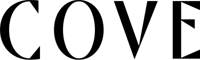 Cove Logo in schwarzer Schrift 