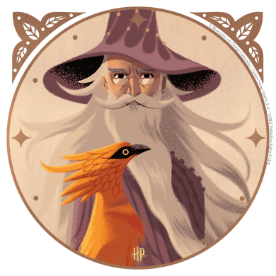 Dumbledore mit Phönix