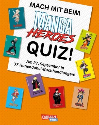 Manga Heroes Quiz bei Hugendubel