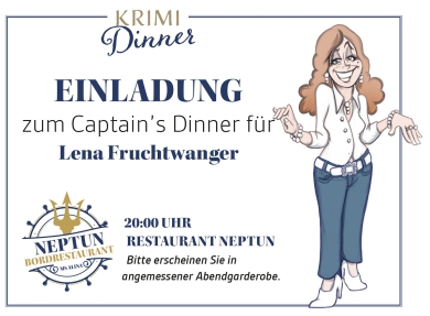 Krimi-Dinner-Buch: Tödliches Captain's Dinner
