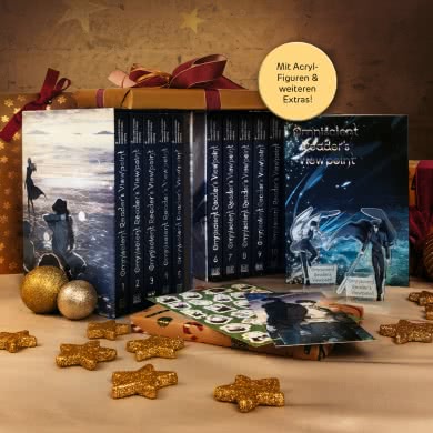 Geschenkideen für Mangafans: Action-Webtoon im Sammelschuber mit Merch