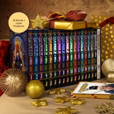 Manga zu Weihnachten: Mashle-Sammelschuber mit der kompletten Reihe