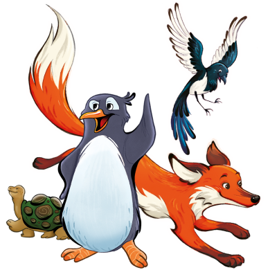 Tiere aus "Die Schule der magischen Tiere"