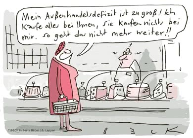 BECK: Außenhandelsdefizit