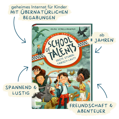 School of Talents 1 mit beschreibenden Aussagen