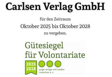 Gütesiegel Volontariat