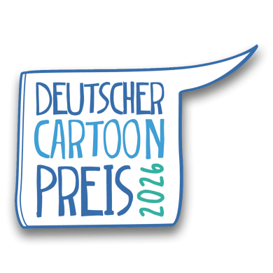 Logo: Deutscher Cartoonpreis 2026