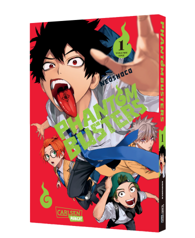 Band 1 des Manga Phantom Busters