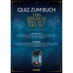 Quiz zu "This Kingdom will not kill me"