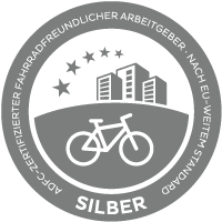 Siegel Fahrradfreundlicher Arbeitsgeber Silber Carlsen 